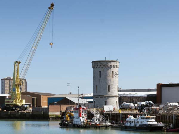 Clock Tower,Portsmouth Naval Dockyard