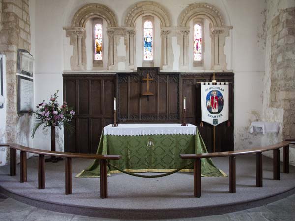 Altar,St Nicholas' Church,Bramber