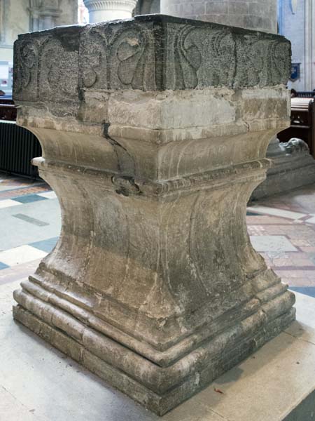 Font,Hospital of St Cross,St Faith's, Church,Winchester