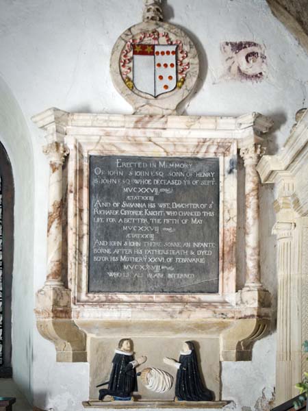 John St John,Monument,Church,Farley Chamberlayne