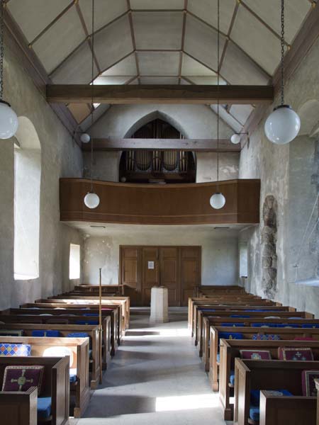 Nave,Gallery,St Andrew's Church,West Dean