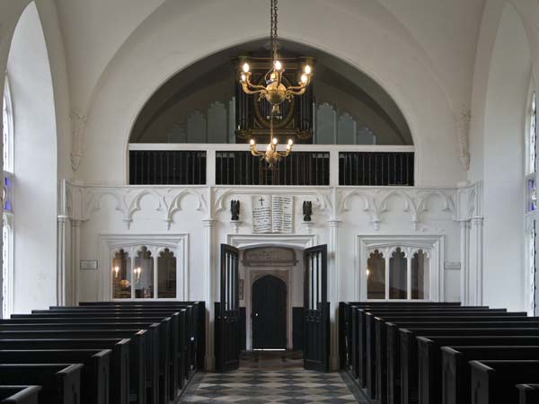 Nave,St Paul's Church,Chapel,Stansted Park