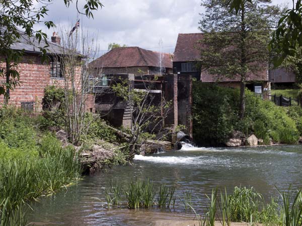 Pond,Coultershaw Heritage Site