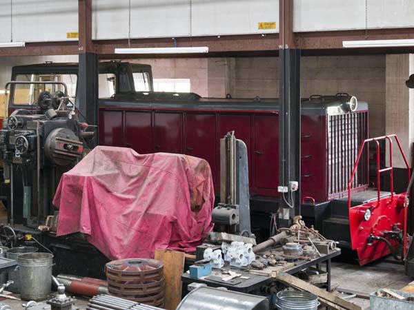 Diesel,Locomotive,Workshop,Brecon Mountain Railway