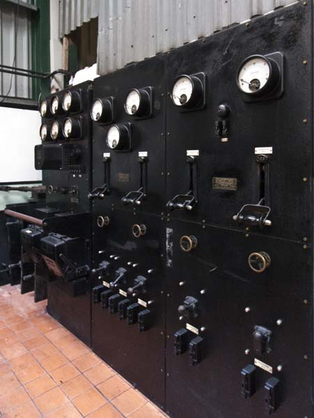 Control Panel,Rushton,6VE,Internal Fire,Museum of Power