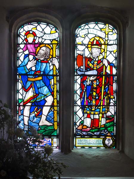 Stained Glass,St Nicholas' Church,West Itchenor