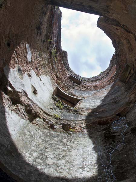 Circular Stairwell,Cowdray Castle,Midhurst