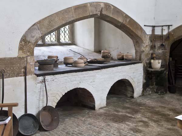 Kitchen,Cowdray Castle,Midhurst
