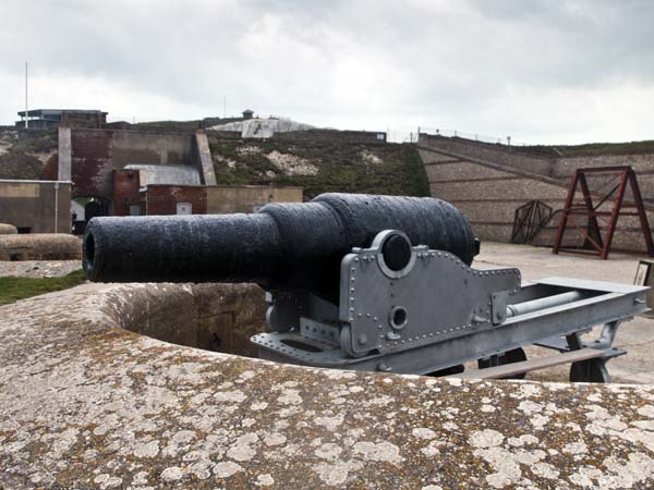 Cannon,Parade Ground,Needles,Old Battery