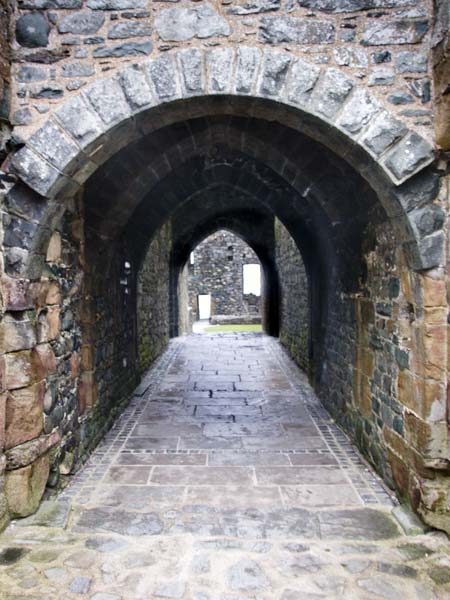 Gatehouse,Passage,Harlech Castle