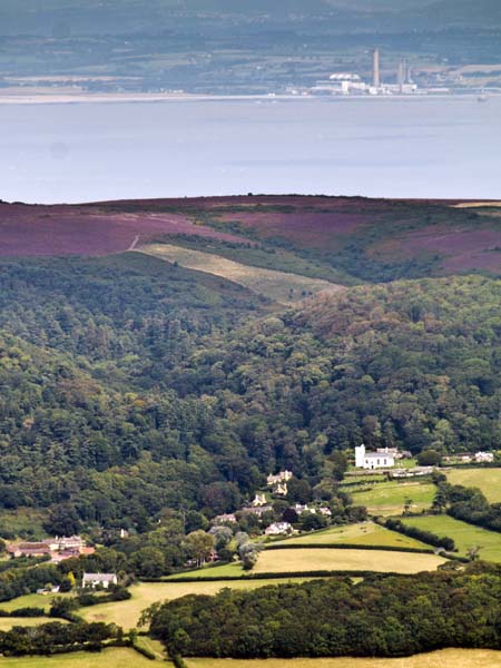 Bristol Channel,Severn Estuary,Dunkery,Hill,Beacon,Exmoor,Somerset