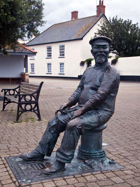 Watchet Shantyman,Sculpture,Alan Beattie Herriot,Yankee Jack,WII (Ben) Norman