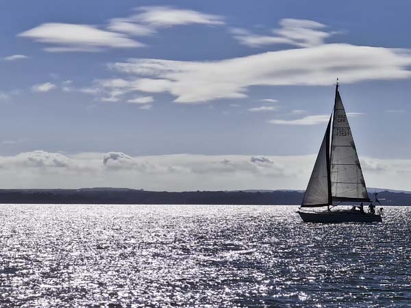 Sunlight,Sailing Boat,Stokes Bay,Gosport