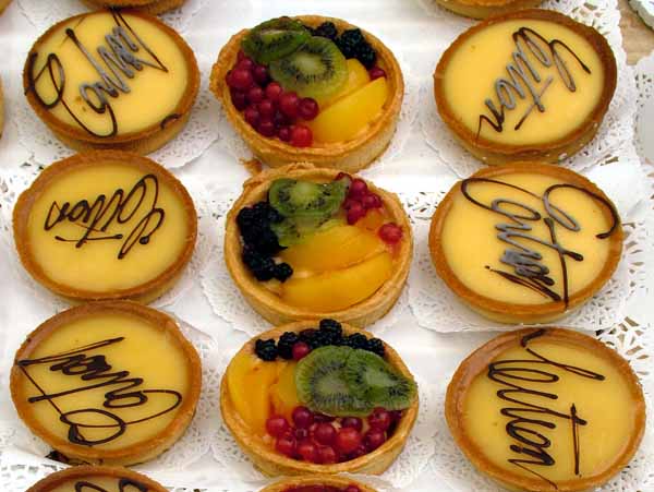 Bath,French Market,Tarts,Food