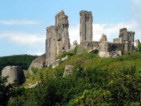 Corfe Castle,Castle,Purbeck