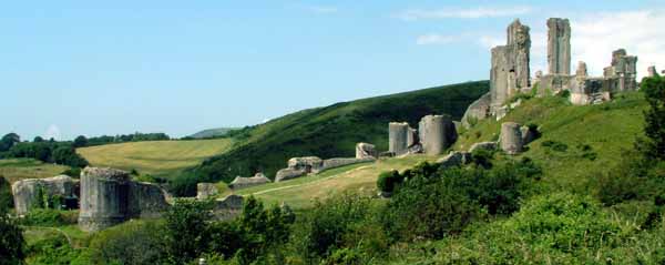 Corfe Castle,Castle,Purbeck