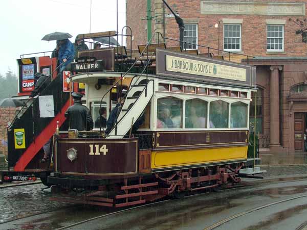 Beamish Museum,Bus,Tram,Vehicle
