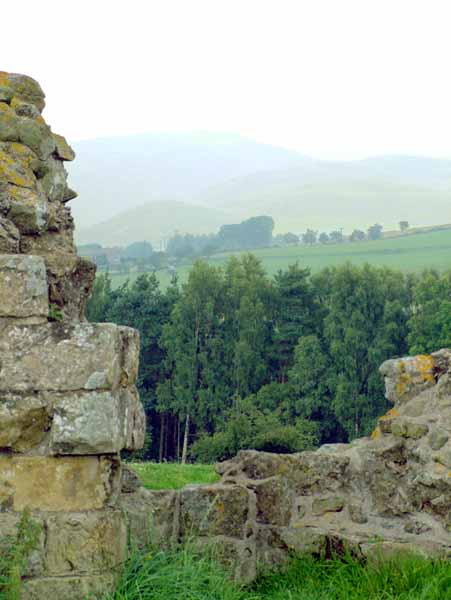 Cheviots,Harbottle Castle