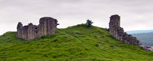 Cheviots,Harbottle Castle,Keep