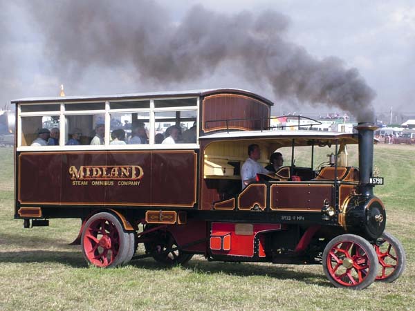 Steam Fair,Steam Bus,Vehicle,Foden,4258 Irene
