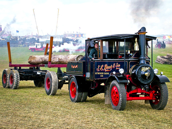 Steam Fair,Lorry,Vehicle,Foden C-type Wagon,13832 Dorset Wanderer