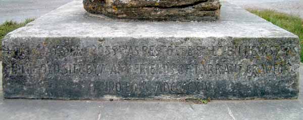 Tarrant Crawford Cross,Monument