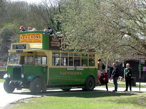 Amberley Working Museum,Bus,Leland Titan TD1 813