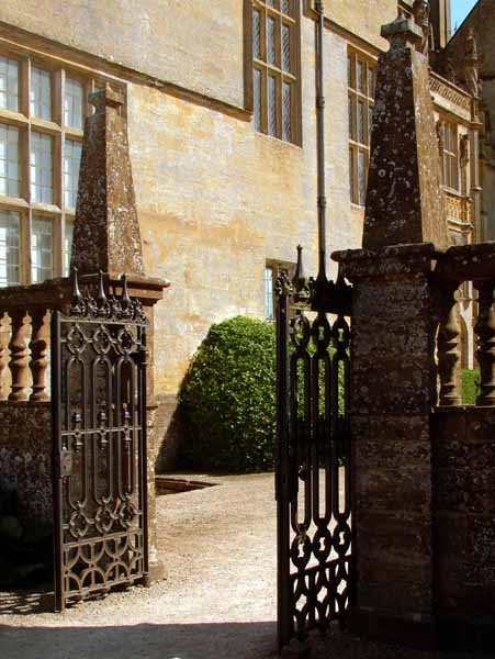 Montacute House,Stately Home,Gate