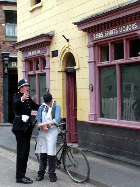 Telford,Ironbridge Gorge,Blists Hill Victorian Village,Museum,Actors