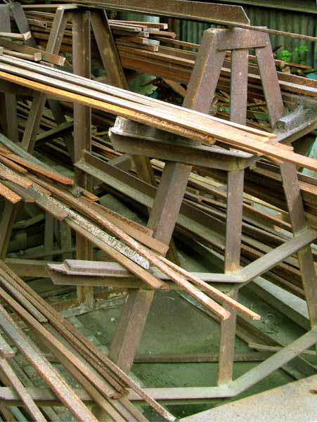 Telford,Ironbridge Gorge,Blists Hill Victorian Village,Museum,Wrought Iron Bars