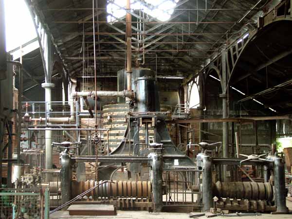 Telford,Ironbridge Gorge,Blists Hill Victorian Village,Museum,Wrought Iron Works,Rolling Mill