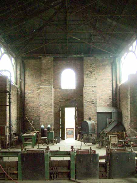 Telford,Ironbridge Gorge,Blists Hill Victorian Village,Museum,Wrought Iron Works,Rollers