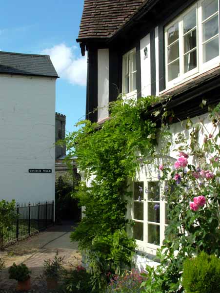 Much Wenlock,Cottages,Houses,Church Walk