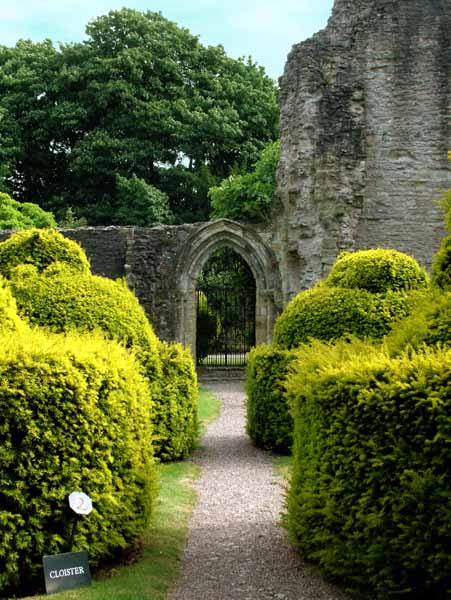 Much Wenlock Priory,Cloisters