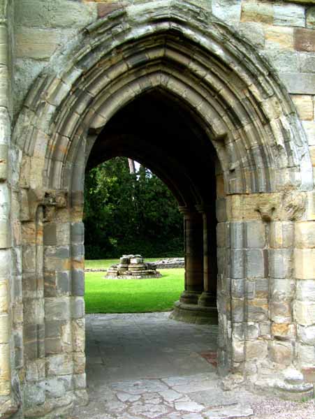 Much Wenlock Priory,Doorway