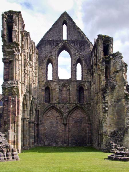Much Wenlock Priory,Transept