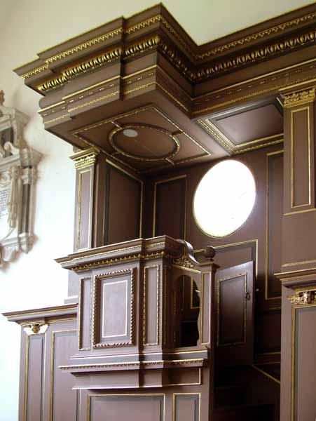 Forde Abbey,Stately Home,Chapel,Pulpit