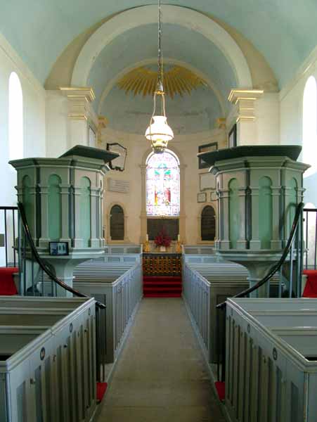 Portland,Reforne,St Georges,St George's Church,Nave