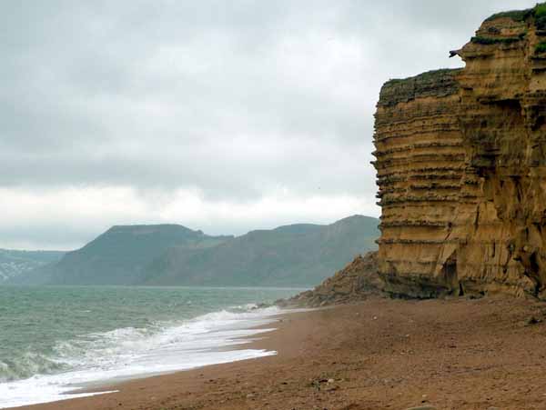 Burton Bradstock,Beach,Cliffs