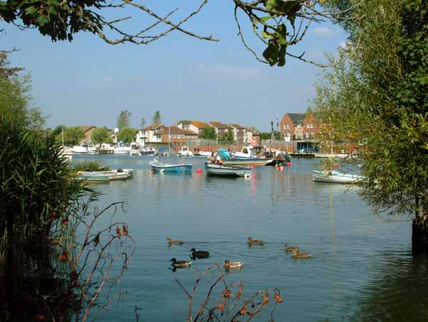 Christchurch,Tuckton,Boats,River Stour