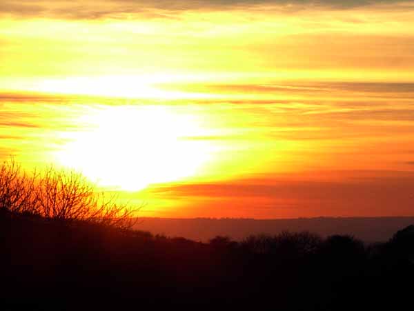 Compton Abbas,Fontmell Magna,Sunset,Gallops