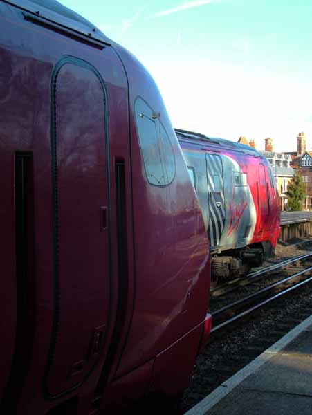 Brockenhurst,Virgin Voyager,Trains
