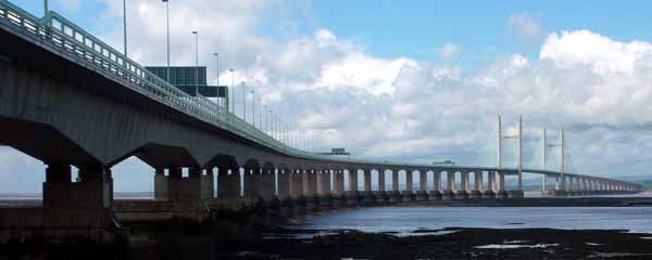 Bristol,New Severn Bridge,Cable Stayed,Prince of Wales Bridge
