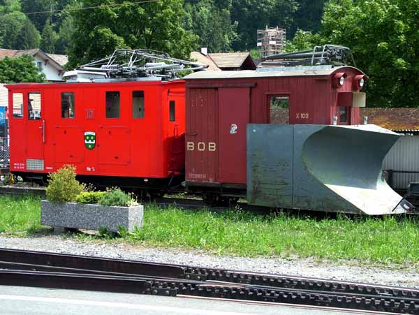 Wilderswil,Swiss Railway,Train,Rack,Cog,SPB,Schynige Platte Bhan,He 2/2,Matten,Snowplough