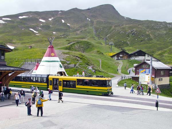 Kleine Scheidegg,Swiss Railway,Bhan,Train,Rack,Cog,WAB,Wengeneralpbahn