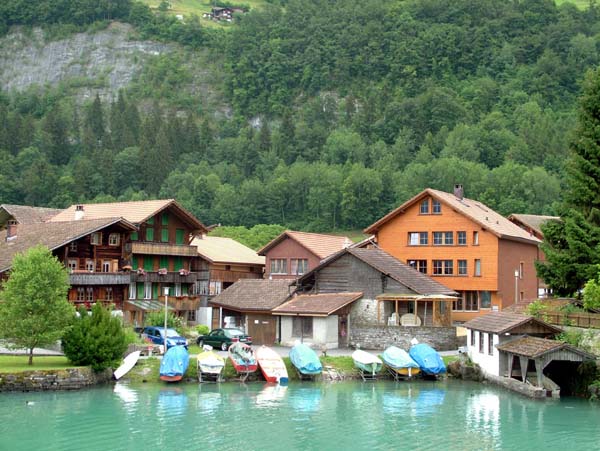 Lake Brienz,Brienzersee,Iseltwald