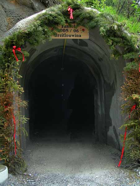 Pfingstegg,Breitlouwina Tunnel