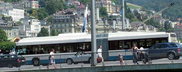 Luzern,Lucerne,Trollybuses,Trolley Bus