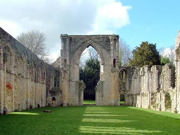 Netley Abbey,Nave