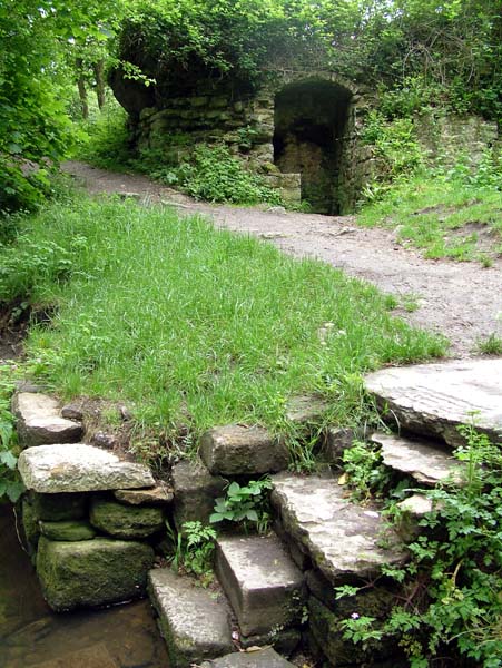 Corfe Castle,West Mill,Steps,Purbeck